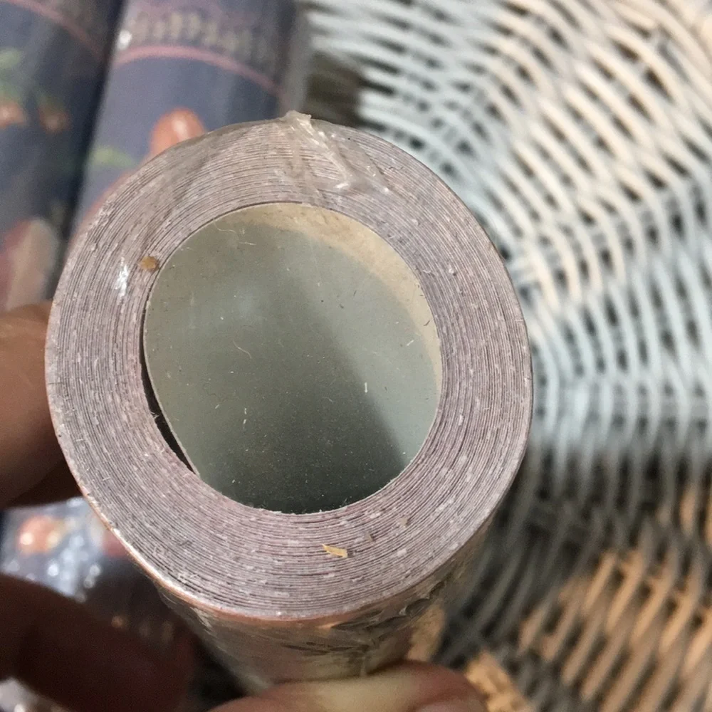 4 Rolls Vintage Wallpaper Border 20 Yards /60 Linear Ft Blue Pink Country Floral